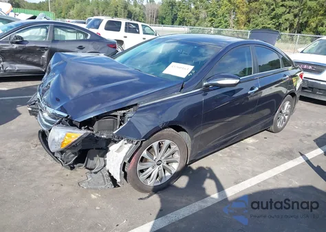 2014 Hyundai Sonata Limited z USA, uszkodzony, nr VIN 5NPEC4AC2EH890217